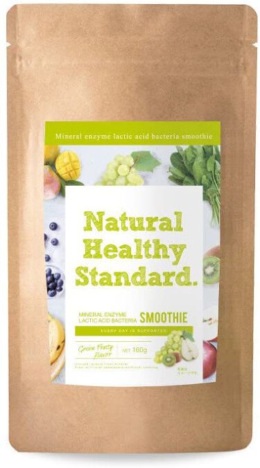 試してみた ミネラル酵素スムージー 乳酸菌グリーンフルーティー風味 Natural Healthy Standard ナチュラル ヘルシー スタンダード のリアルな口コミ レビュー Lips
