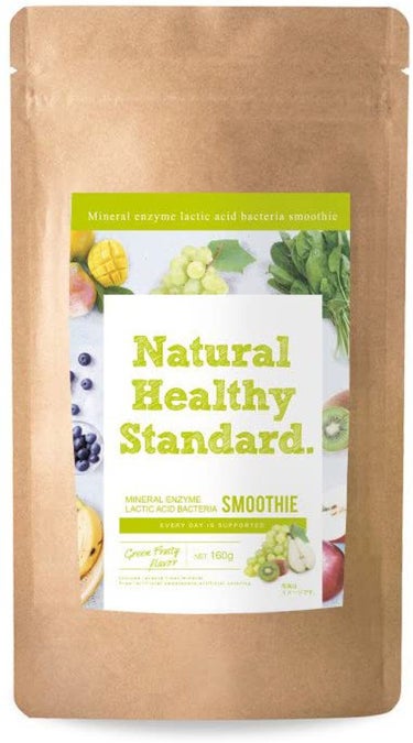 ミネラル酵素スムージー 乳酸菌グリーンフルーティー風味 Natural Healthy Standard(ナチュラル ヘルシー スタンダード)