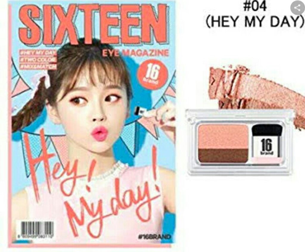 16 EYE MAGAZINE/16BRAND/アイシャドウパレットを使ったクチコミ(2枚目)