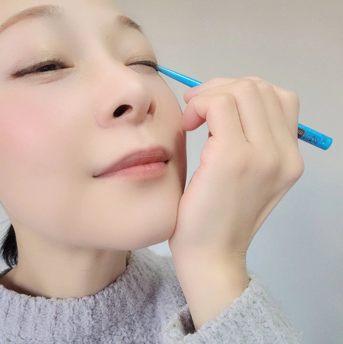 「密着アイライナー」極細クリームペンシル/デジャヴュ/ペンシルアイライナーを使ったクチコミ（2枚目）