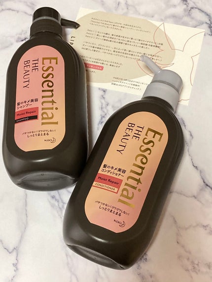 THE BEAUTY 髪のキメ美容シャンプー/コンディショナー<モイストリペア> /エッセンシャル/市販シャンプーを使ったクチコミ(1枚目)