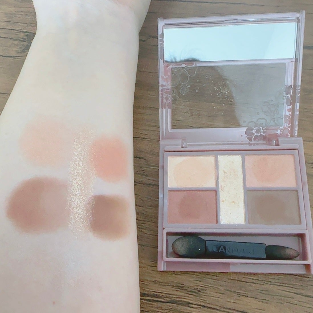 パーフェクトスタイリストアイズ/キャンメイク/アイシャドウパレットを使ったクチコミ(2枚目)