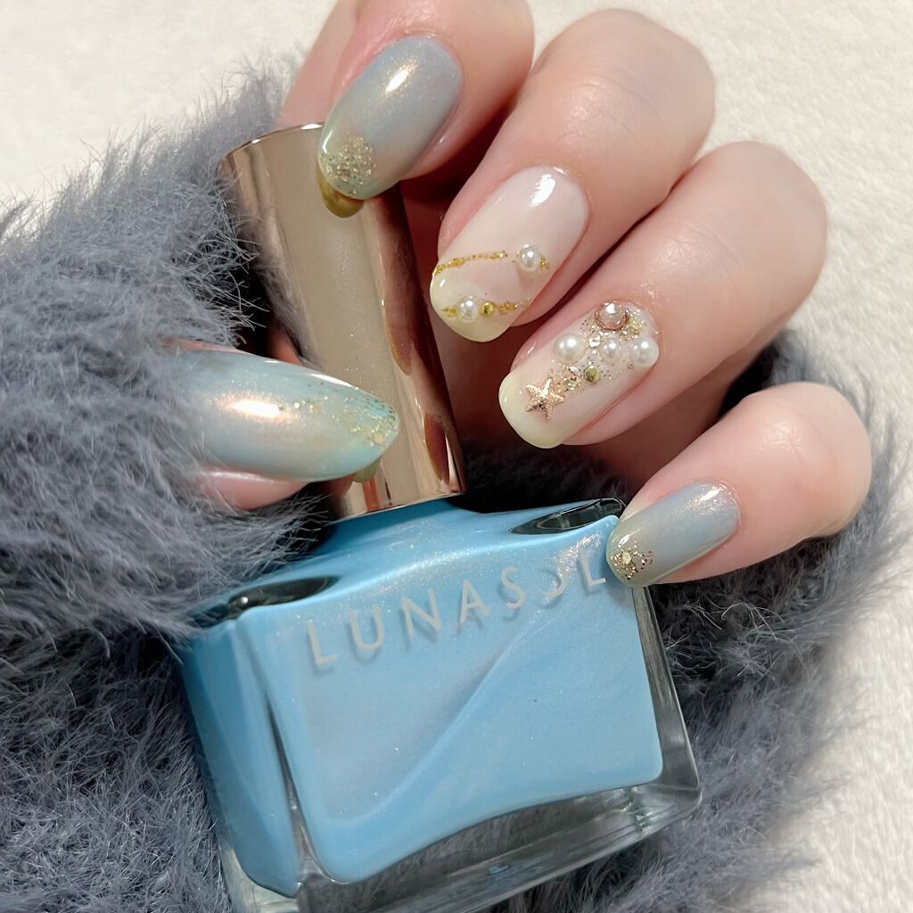 ルナソル ネイルポリッシュ EX20 Mermaid Harp＜限定色＞/LUNASOL/マニキュアを使ったクチコミ（1枚目）