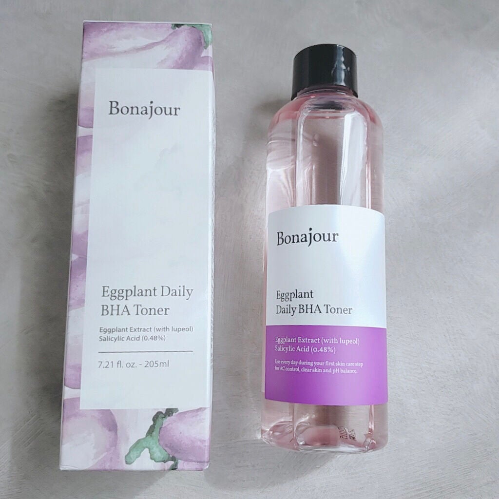ナスBHAトナー/Bonajour/化粧水を使ったクチコミ(3枚目)