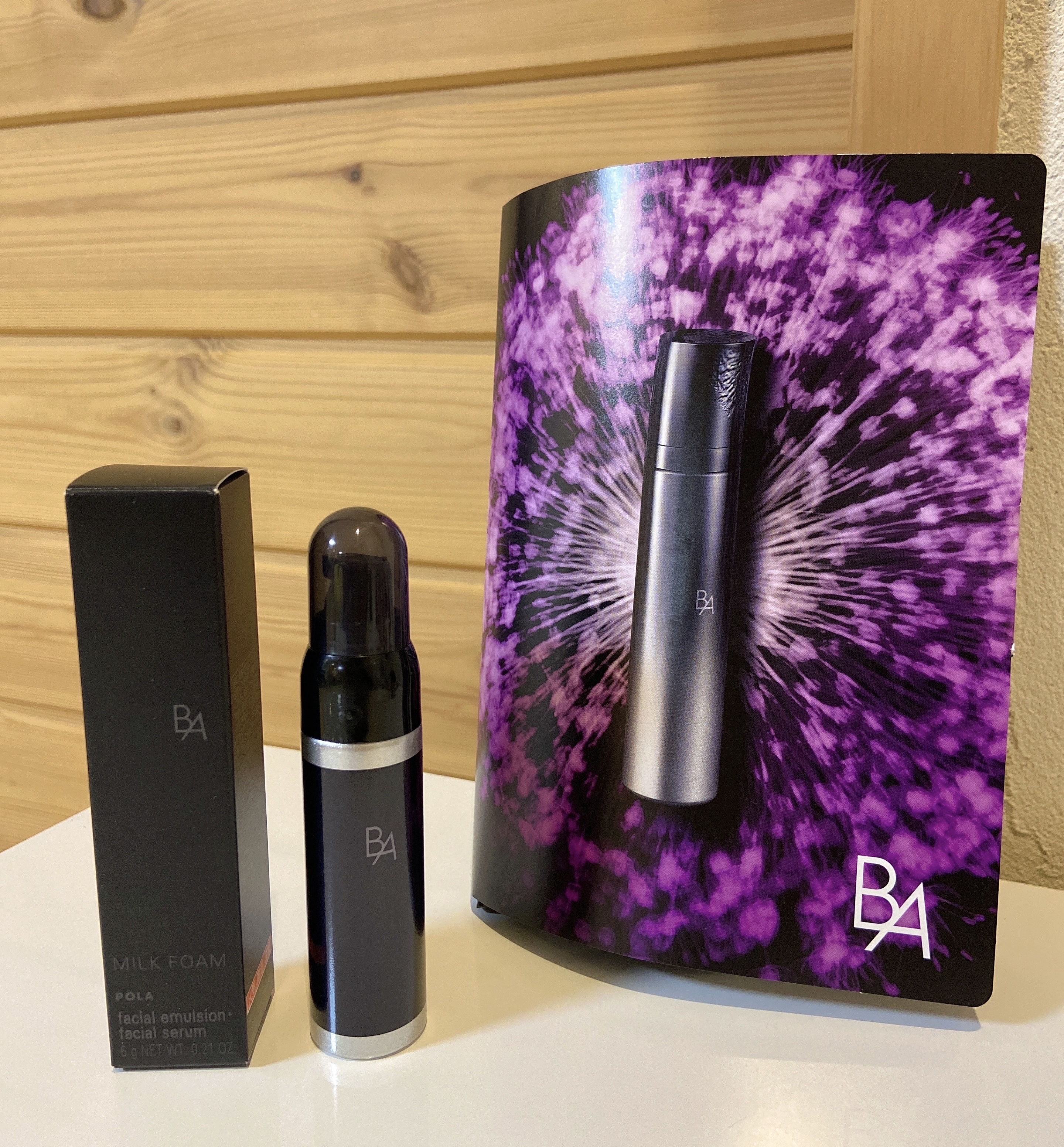 B.A ミルク フォーム/B.A/乳液を使ったクチコミ（1枚目）