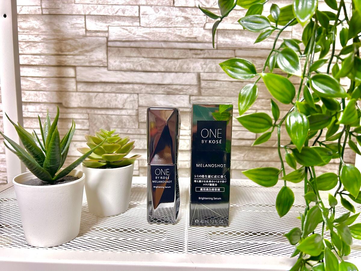 メラノショット W/ONE BY KOSE/美容液を使ったクチコミ(1枚目)