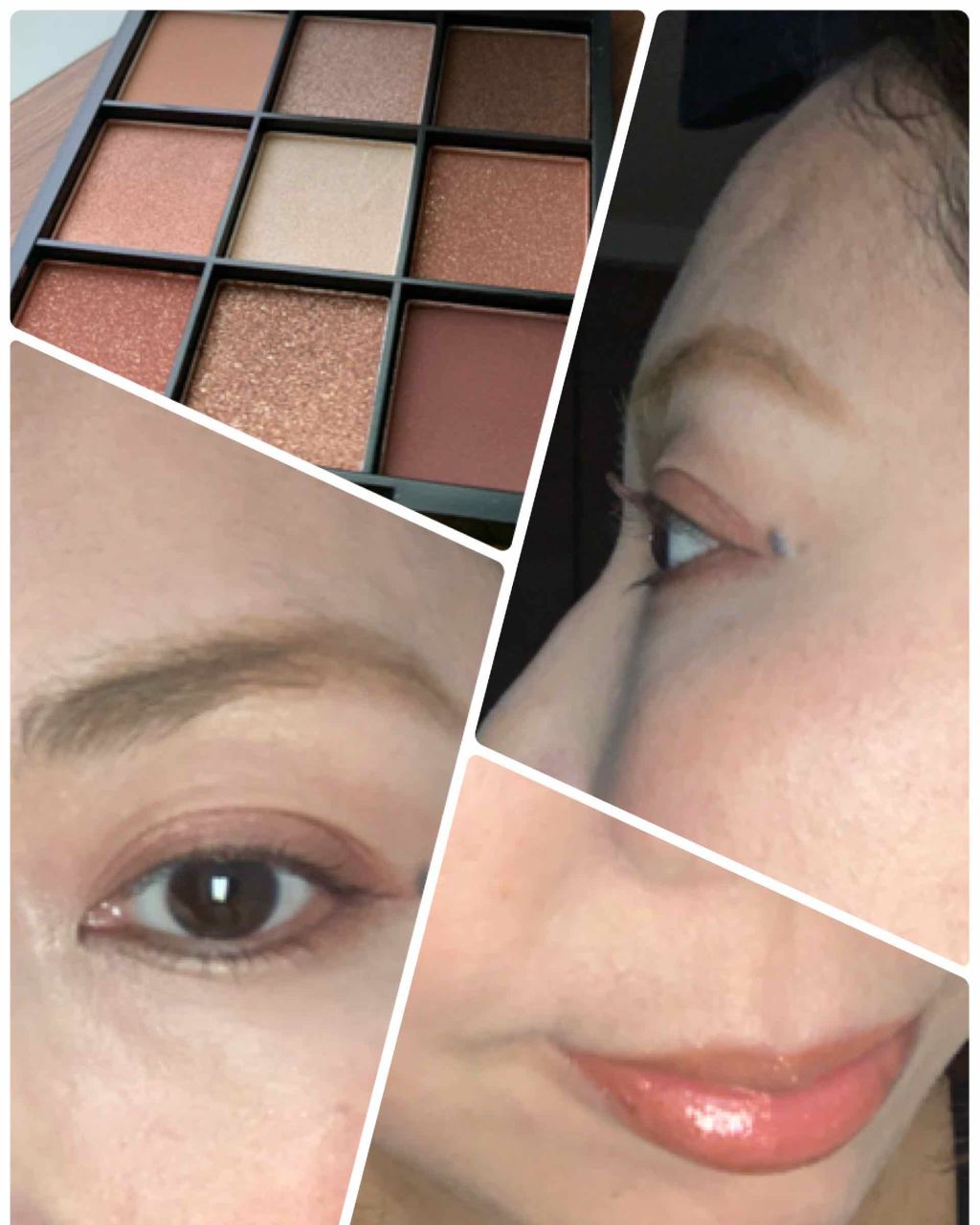 UR GLAM　BLOOMING EYE COLOR PALETTE/U R GLAM/アイシャドウパレットを使ったクチコミ（1枚目）