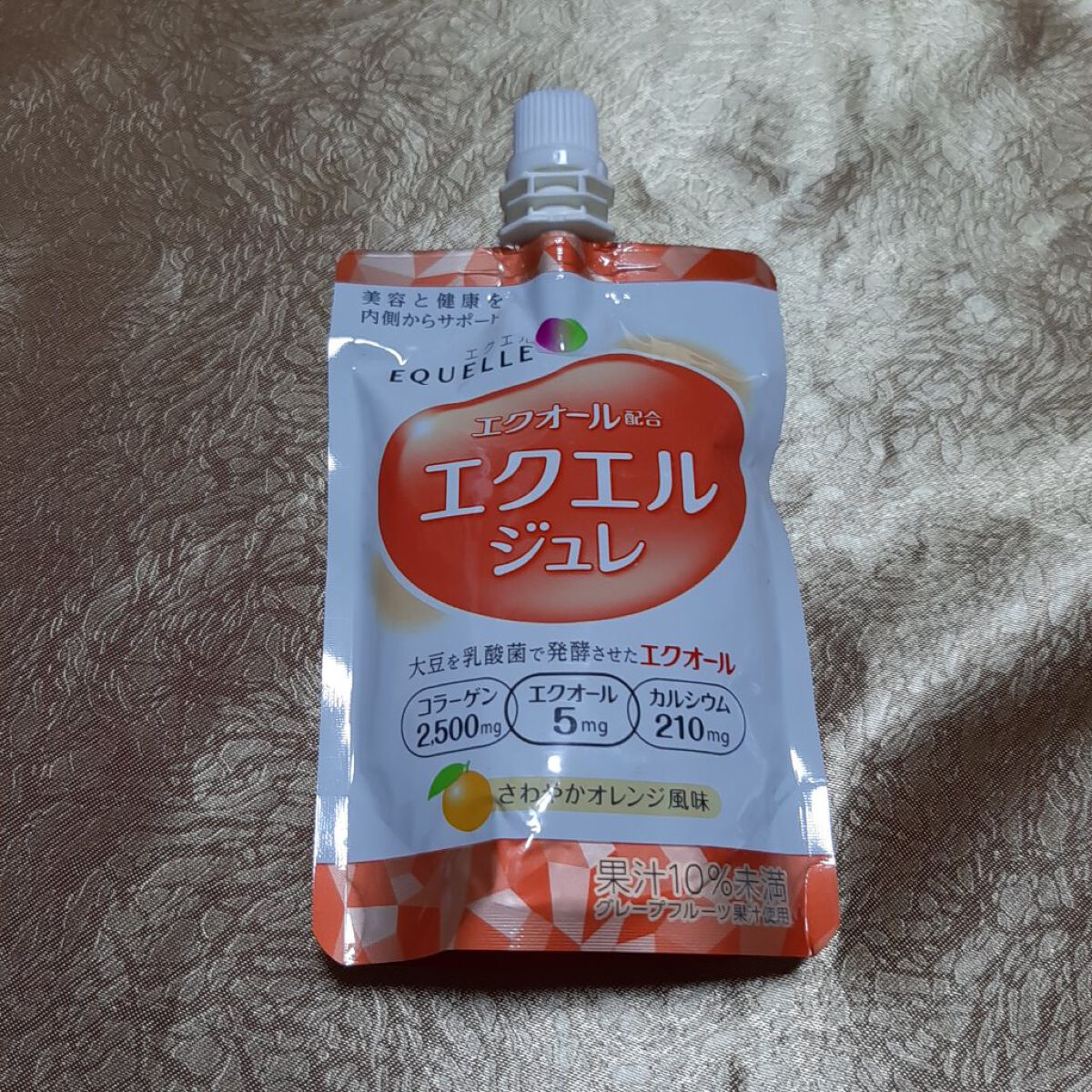 エクエル ジュレ さわやかオレンジ風味/大塚製薬/ゼリー飲料を使ったクチコミ（1枚目）