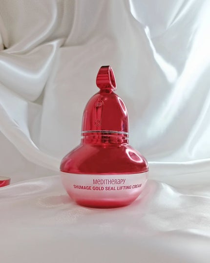 シューマジゴールド糸リフティングクリーム+EMS美顔器/MEDITHERAPY/フェイスクリームを使ったクチコミ(6枚目)