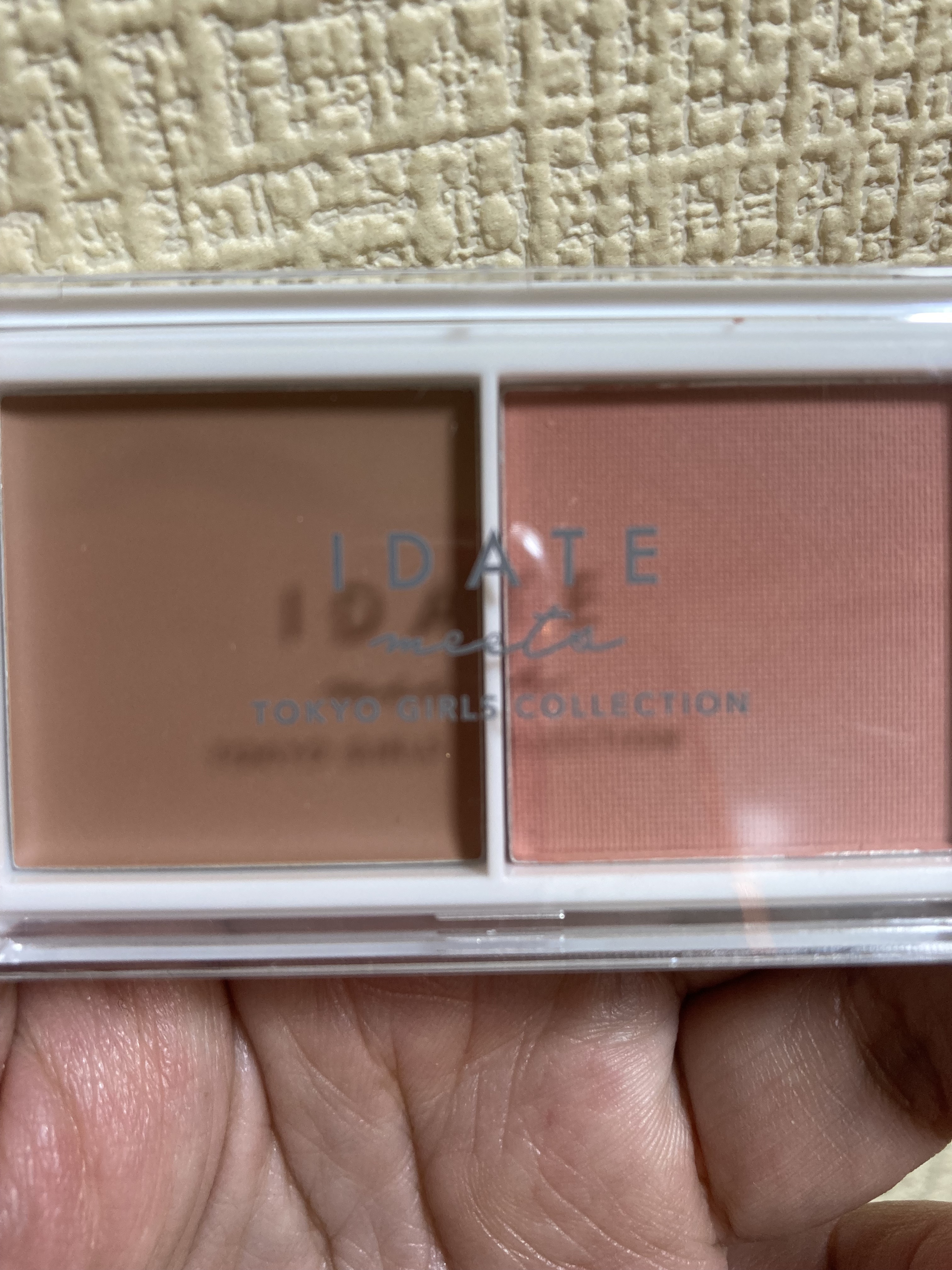 アイデイト ２色チーク 01/IDATE/ジェル・クリームチークを使ったクチコミ（2枚目）