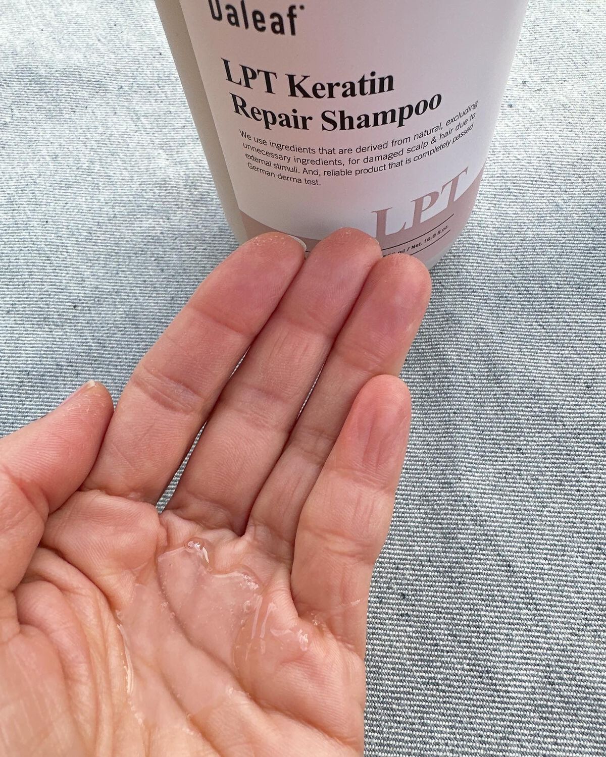LPTケラチンリペアトリートメント/Daleaf/洗い流すヘアトリートメントを使ったクチコミ(2枚目)