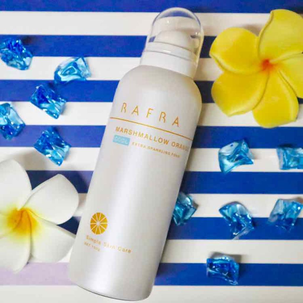 マシュマロオレンジクール/RAFRA/泡洗顔を使ったクチコミ(2枚目)