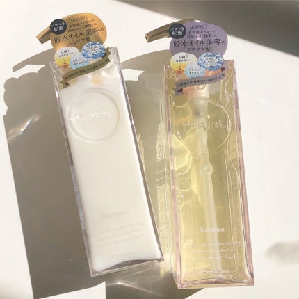 プルント モイストリッチ美容液シャンプー/モイストリッチリペア美容液トリートメント/Purunt./市販シャンプーを使ったクチコミ(1枚目)