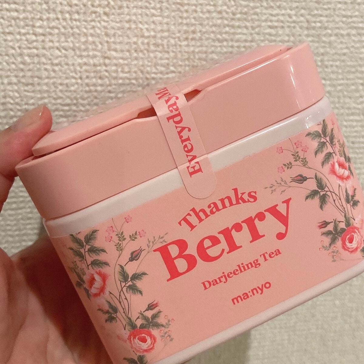 Thanks Berry ダージリンティー マスク/manyo/シートマスク・パックを使ったクチコミ(1枚目)