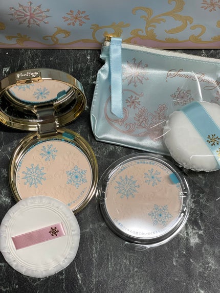 スノービューティー ホワイトニング スキンケアパウダーP2021 /スノービューティー/プレストパウダーを使ったクチコミ(1枚目)