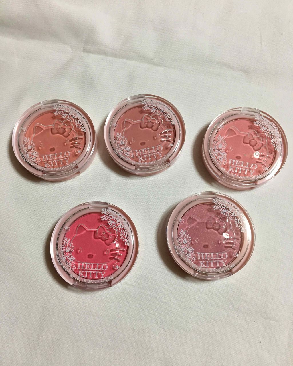 Blooming Kitty パウダーチーク/DAISO/パウダーチークを使ったクチコミ(1枚目)