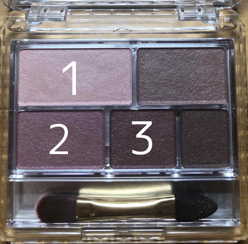 パーフェクトマルチアイズ/キャンメイク/アイシャドウパレットを使ったクチコミ(2枚目)