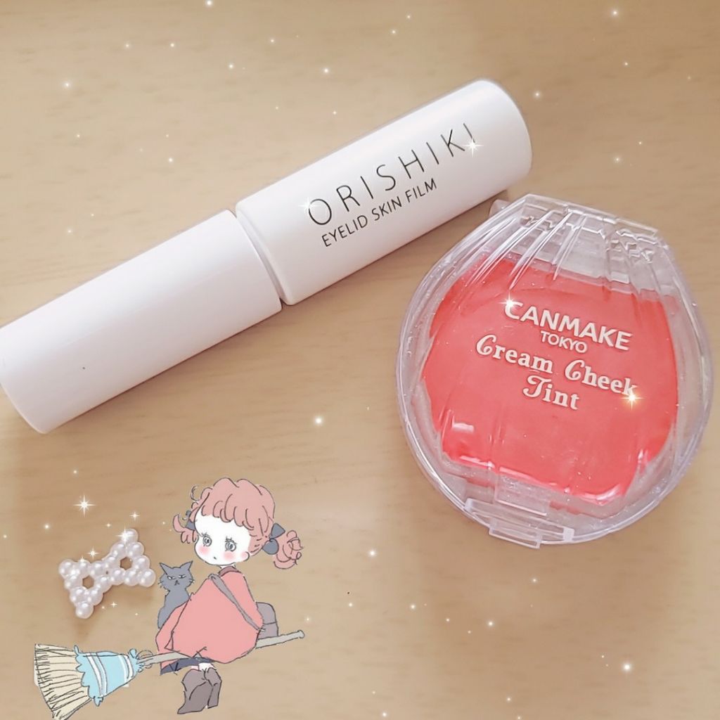 【旧品】オリシキ アイリッドスキンフィルム/D-UP/二重まぶた用アイテムを使ったクチコミ（2枚目）