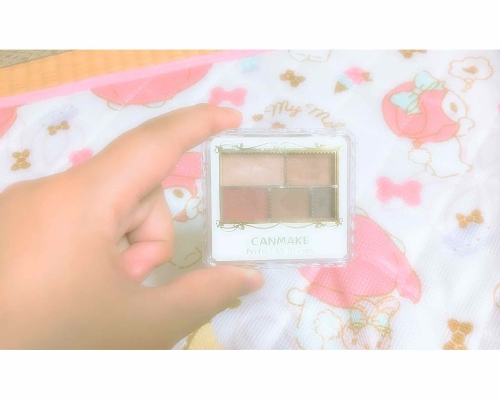パーフェクトマルチアイズ/キャンメイク/アイシャドウパレットを使ったクチコミ(1枚目)