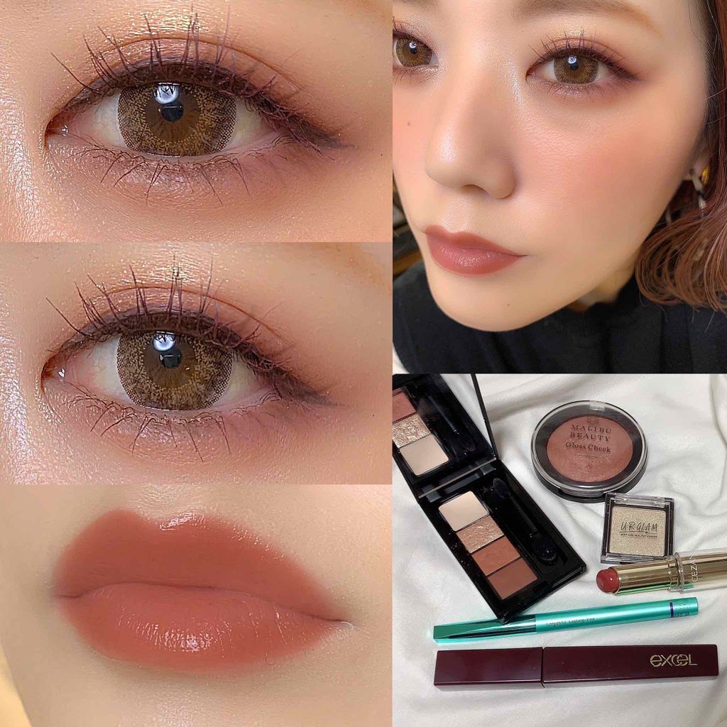 グロスチーク/マリブビューティー/パウダーチークを使ったクチコミ（1枚目）