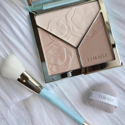 ハイライトシェーディングパレット/TIMAGE/パウダーハイライトを使ったクチコミ(9枚目)