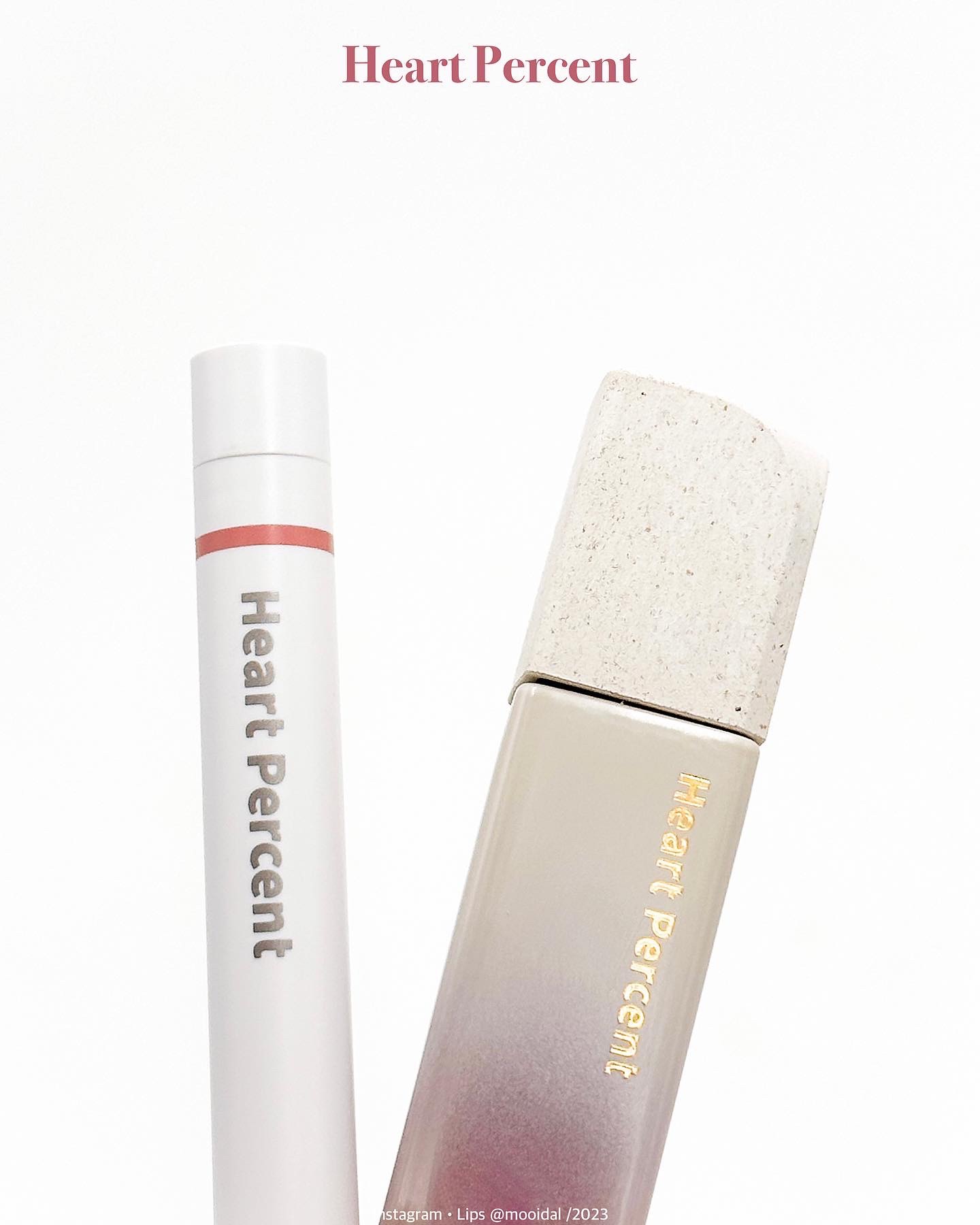 ドットオンムードピュアグロウティント/Heart Percent/リップティントを使ったクチコミ（2枚目）