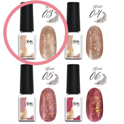 ネイル工房白パケカラージェル/ネイル工房/ジェルネイルを使ったクチコミ(5枚目)