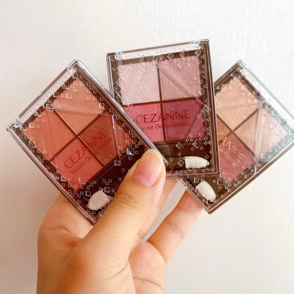 ニュアンスオンアイシャドウ/CEZANNE/アイシャドウパレットを使ったクチコミ(2枚目)