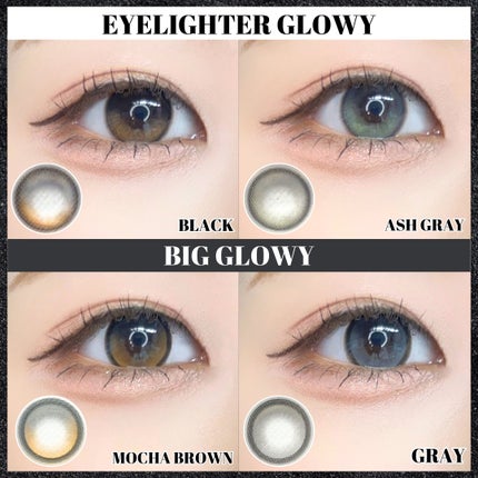 Eyelighter Glowy 1Month/OLENS/カラーコンタクトレンズを使ったクチコミ(6枚目)