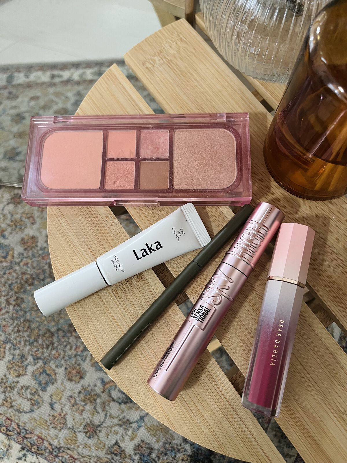 ブルーミングエディション サテングローリップ ステイン ワイルドフラワー/DEAR DAHLIA/口紅を使ったクチコミ（1枚目）