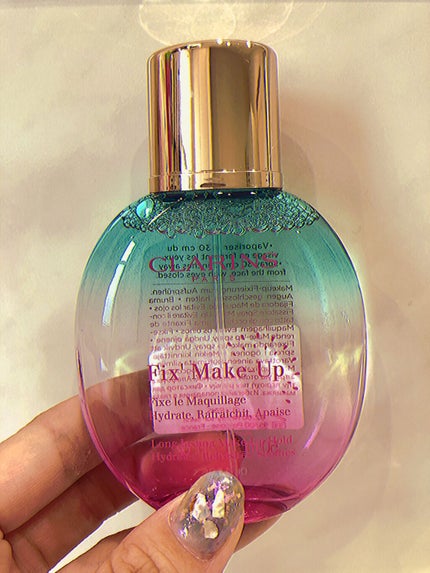 フィックス メイクアップ/CLARINS/ミスト状化粧水を使ったクチコミ(3枚目)