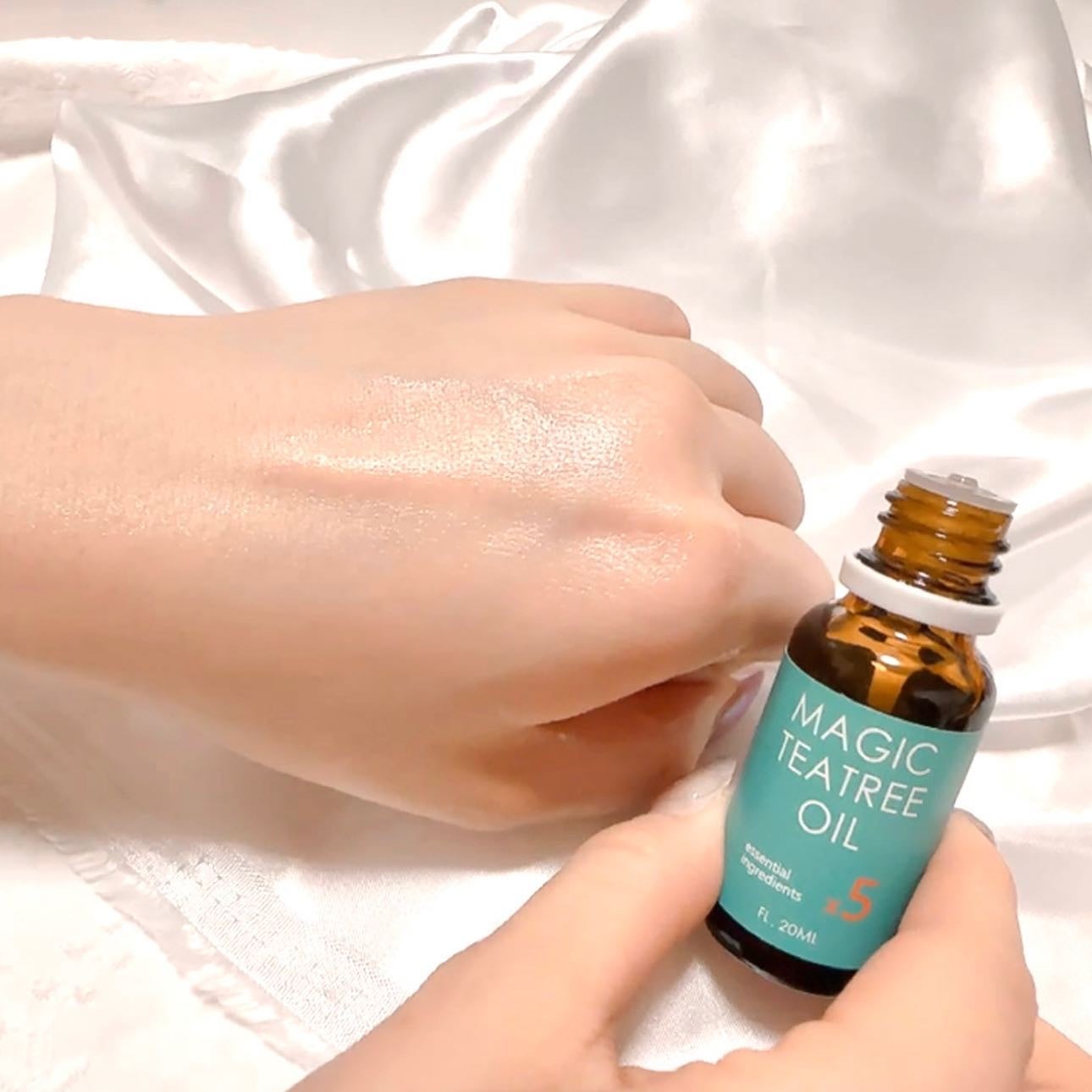マジックティーツリーオイル/ブラン/フェイスオイルを使ったクチコミ(2枚目)