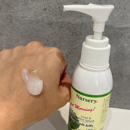 Wクレンジングジェルライム&レモン/Nursery(ナーセリー)/クレンジングジェルを使ったクチコミ(3枚目)