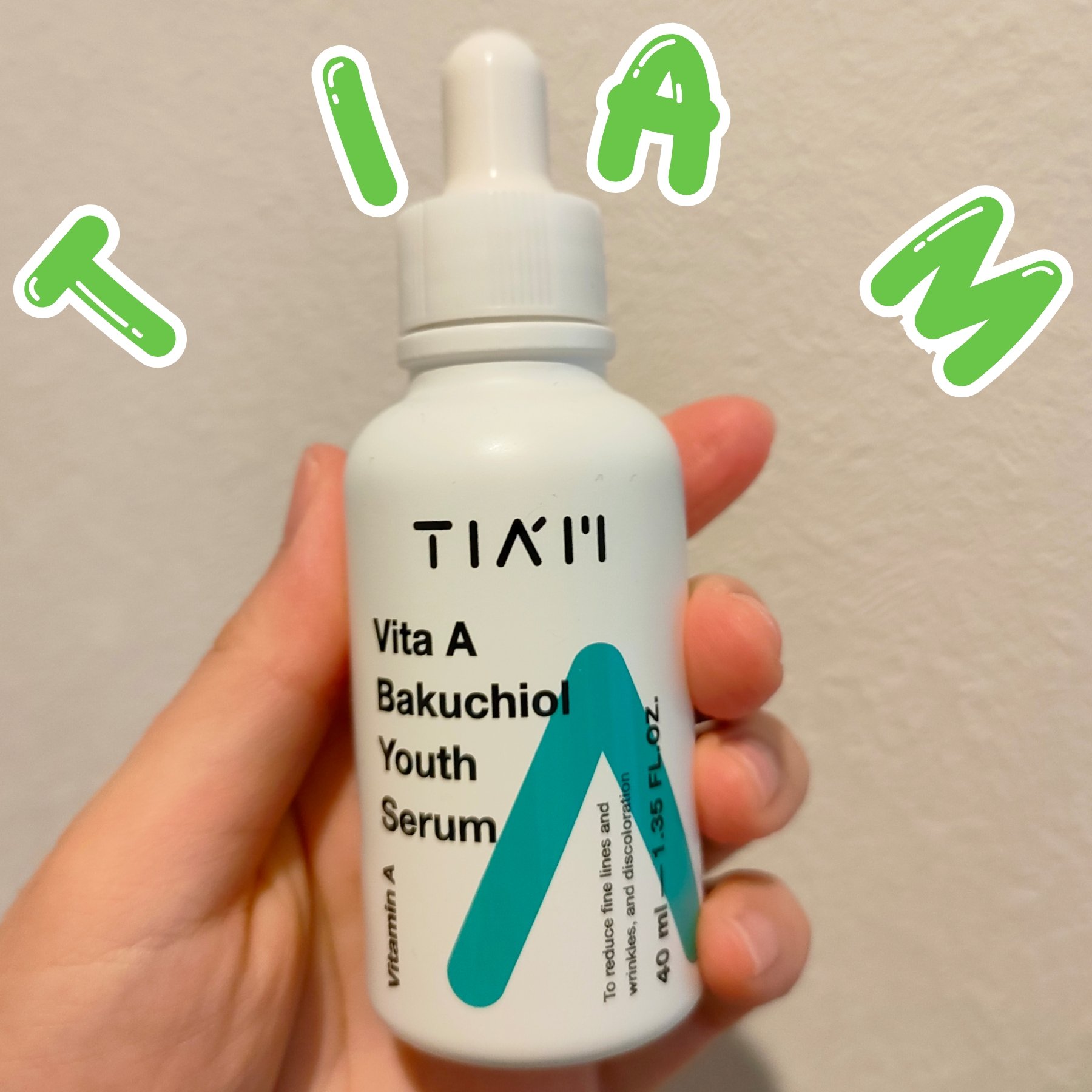 TIAM TIAM   ＶＡＢユースセラムのクチコミ「こちらはTIAM様から以前頂きました☆
もうすぐなくなるので記録✍️

Vita A バクチオ.....」（1枚目）