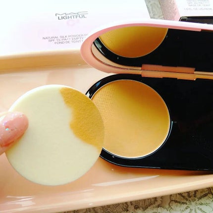 ライトフル C3 ナチュラル シルク パウダーファンデーション/M・A・C/パウダーファンデーションを使ったクチコミ(1枚目)