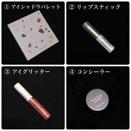 Qoo10 福袋/Qoo10/メイクアップキットを使ったクチコミ(3枚目)