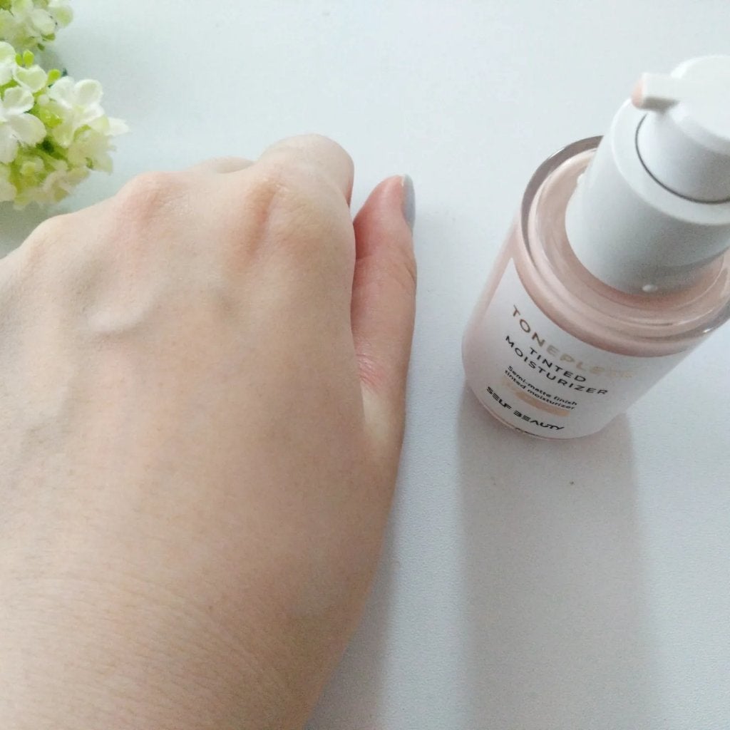 トーンアップUV下地/SELF BEAUTY/化粧下地を使ったクチコミ(4枚目)