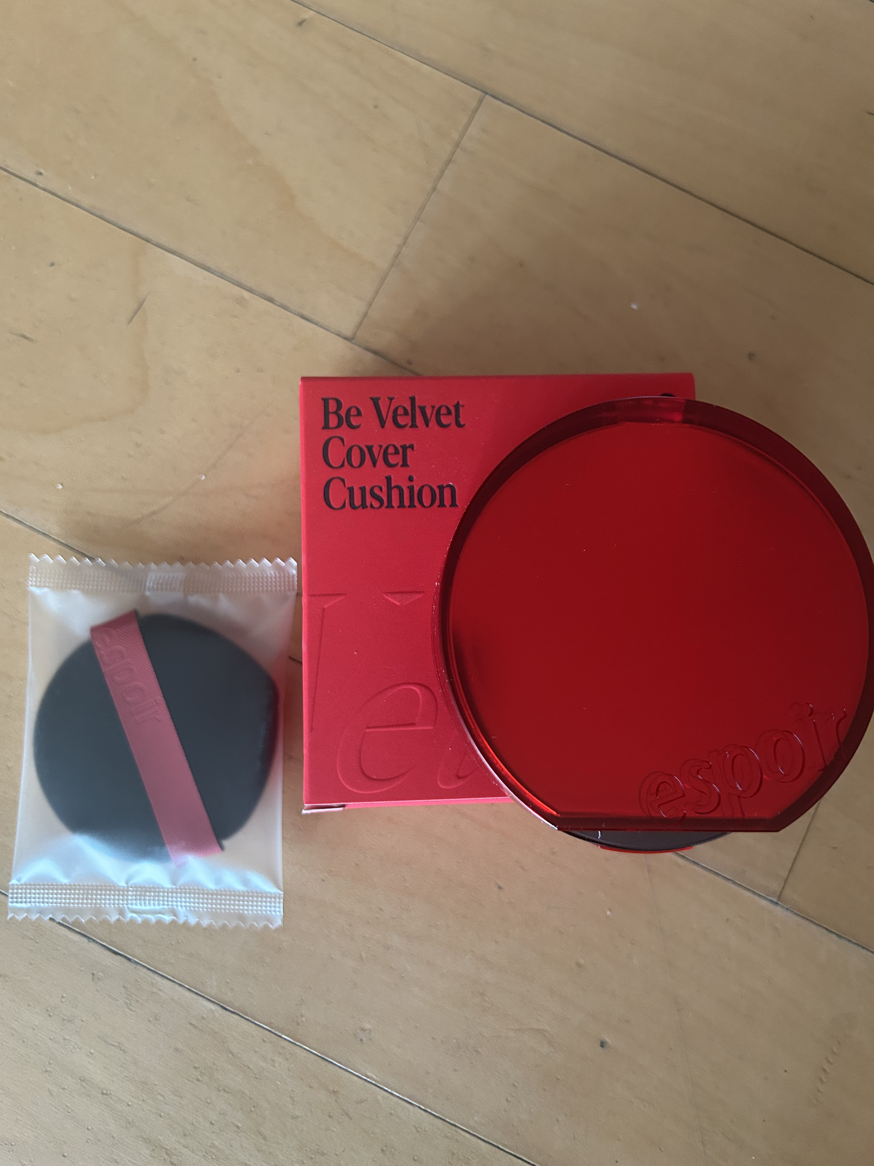 ビーベルベットカバークッション/espoir/クッションファンデーションを使ったクチコミ（1枚目）