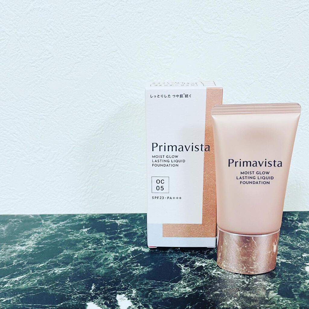 モイストグロウ ラスティング リキッド/プリマヴィスタ/リキッドファンデーションを使ったクチコミ(1枚目)