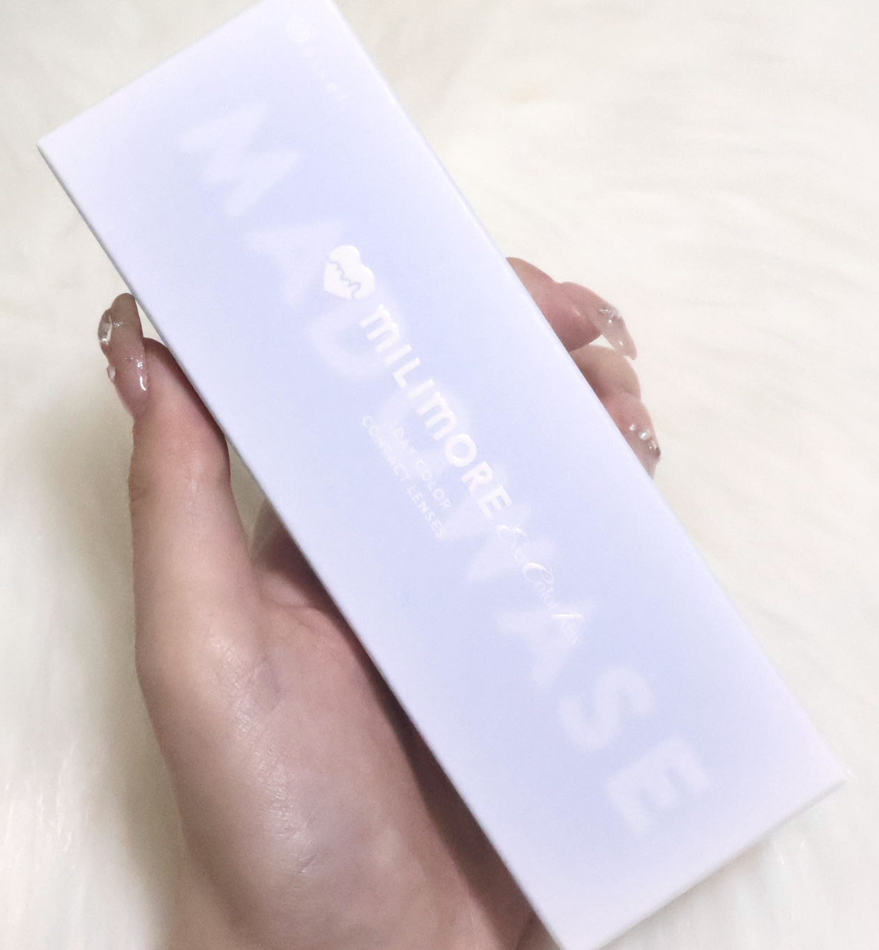 エバーカラーワンデーミリモア まどわせパール/エバーカラー/ワンデー（１DAY）カラコンを使ったクチコミ（1枚目）