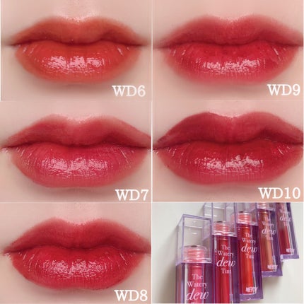 ザ ウォータリーデューティント/MERZY/リップティントを使ったクチコミ(2枚目)