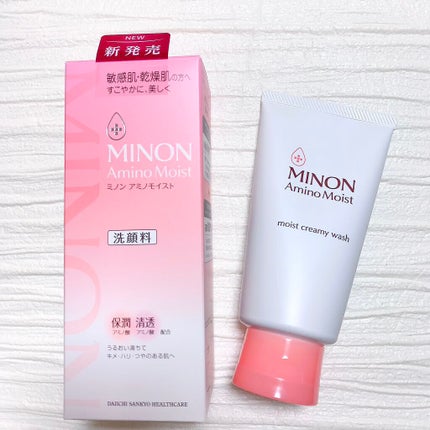 アミノモイスト モイストクリーミィ ウォッシュ/ミノン/洗顔フォームを使ったクチコミ(2枚目)
