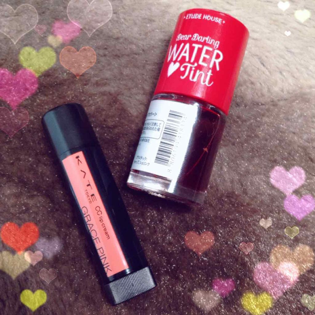 ウォーターティント/ETUDE/リップグロスを使ったクチコミ（2枚目）