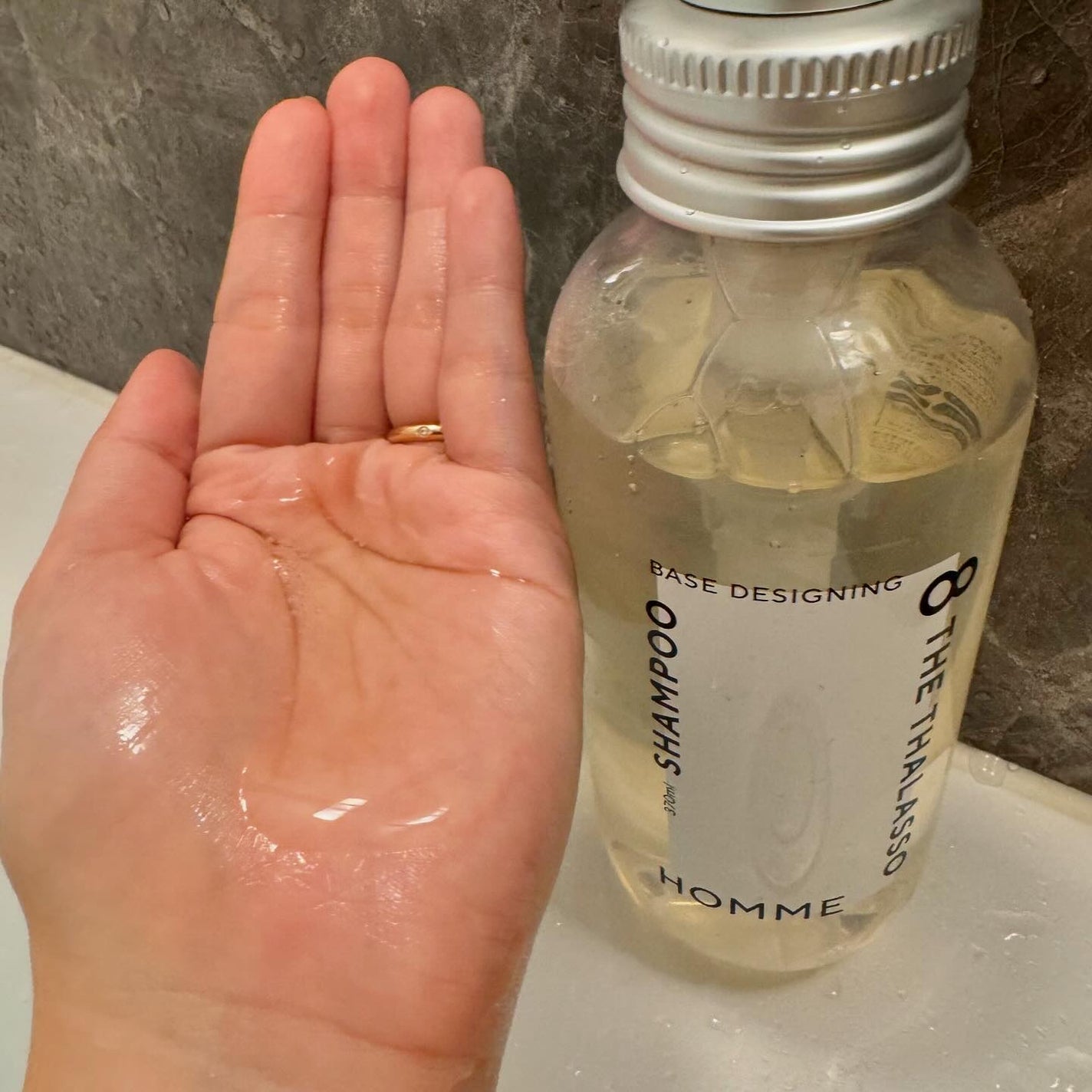 エイトザタラソ オム ベースデザイニング シャンプー/ヘアトリートメント/エイトザタラソ/市販シャンプーを使ったクチコミ(2枚目)