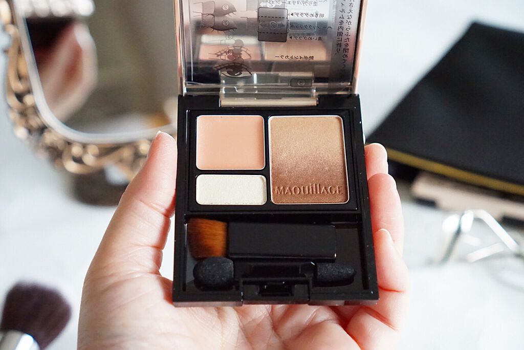 ドラマティックスタイリングアイズS/マキアージュ/アイシャドウパレットを使ったクチコミ(2枚目)