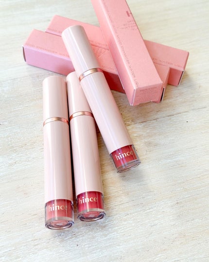 ムードインハンサーウォーターリキッドグロウ/hince/口紅を使ったクチコミ(1枚目)