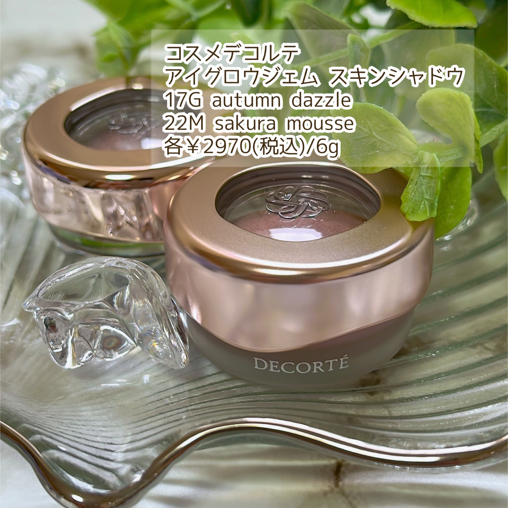 アイグロウジェム スキンシャドウ/DECORTÉ/ジェル・クリームアイシャドウを使ったクチコミ（2枚目）