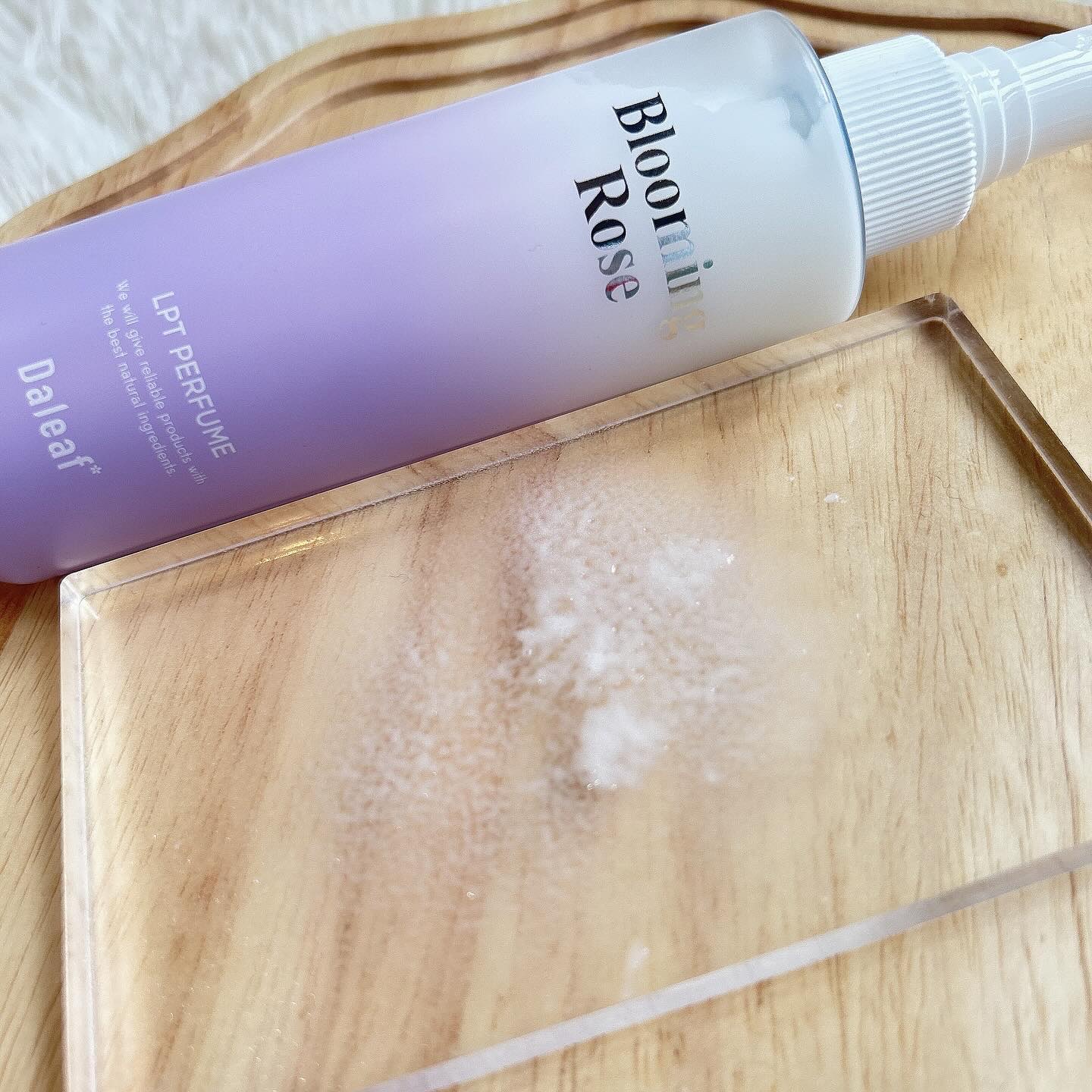 パフュームヘアパックインミスト Pink Breeze/Daleaf/アウトバストリートメントを使ったクチコミ（2枚目）