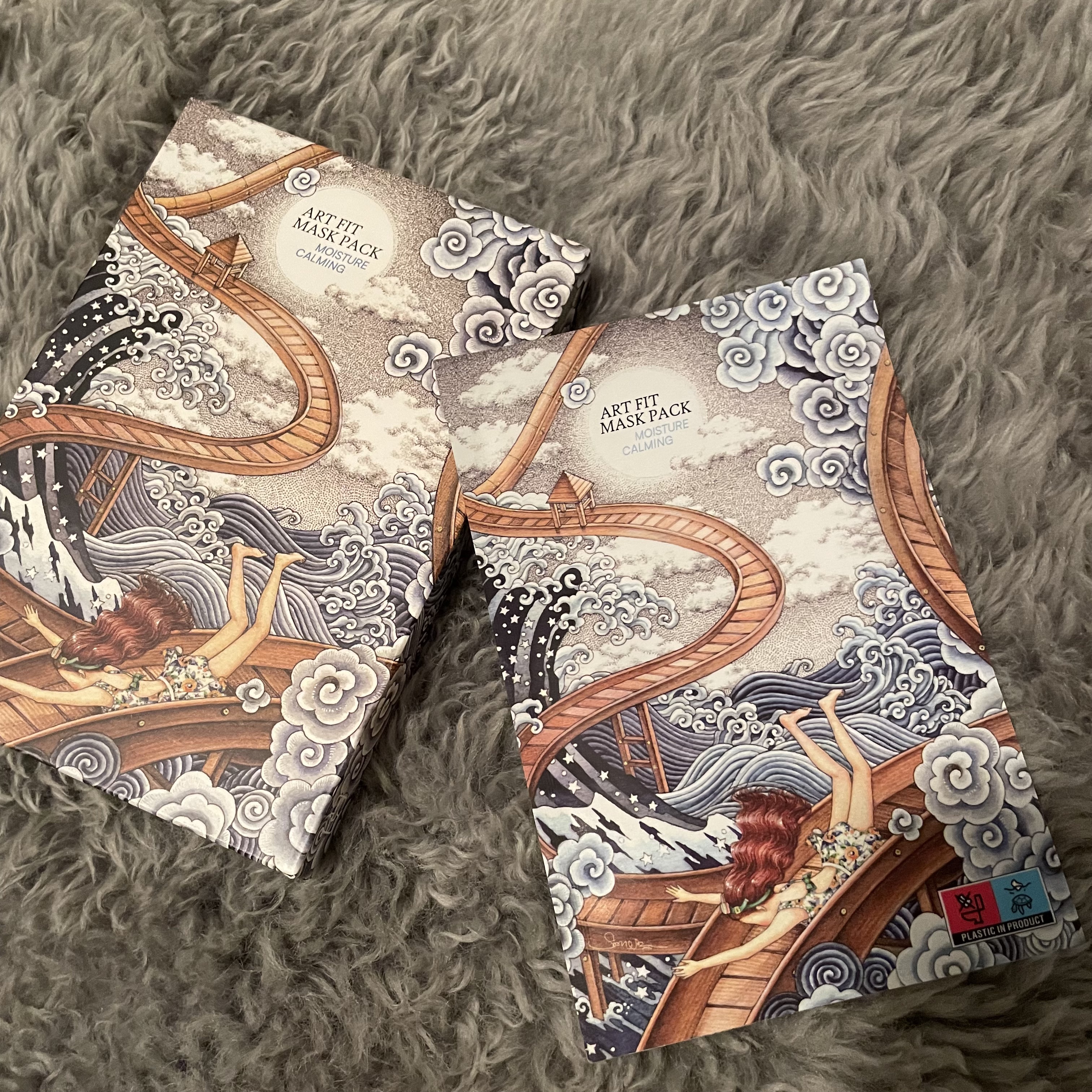 マスクパック Moisture Calming /FIT YOUR SKIN/シートマスク・パックを使ったクチコミ（1枚目）