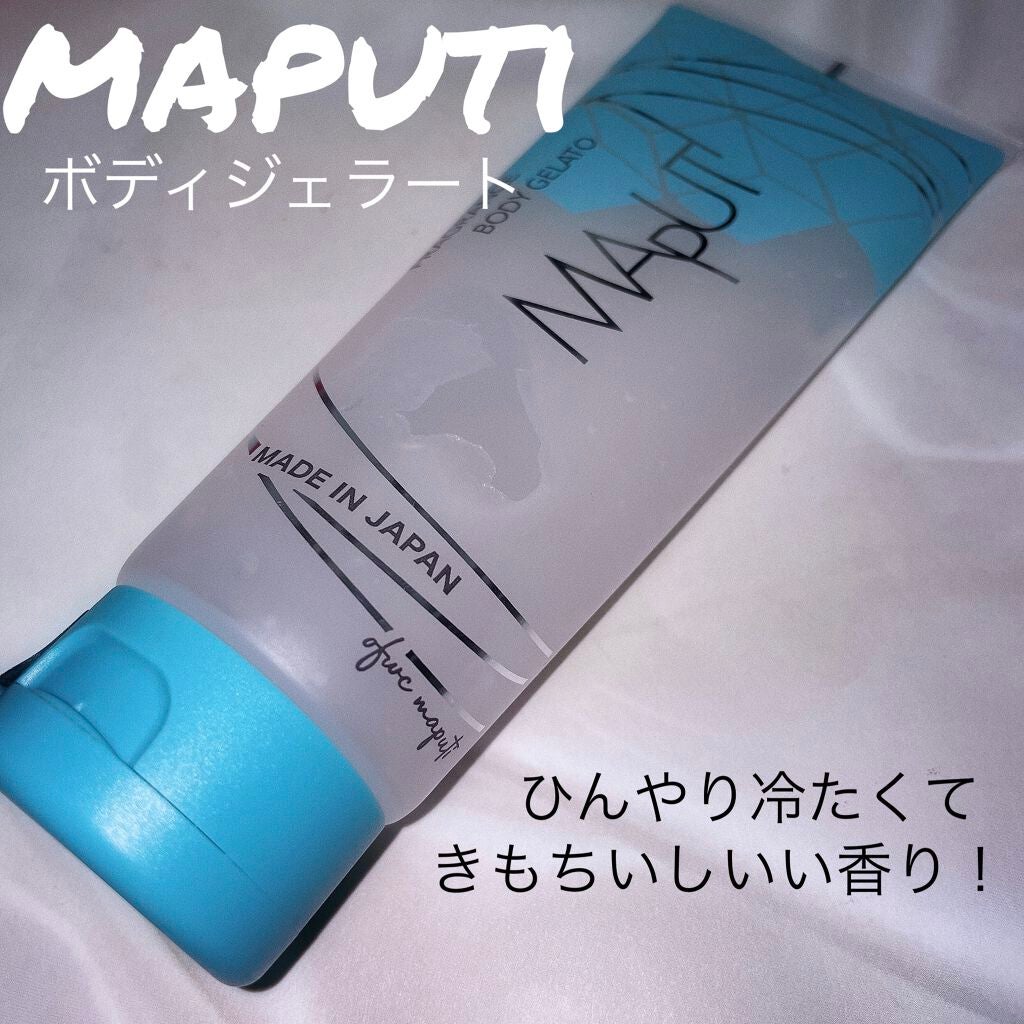 フレグランスボディジェラート MAPUTI /MAPUTI/ボディローションを使ったクチコミ(1枚目)